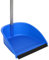 MAYA Recogedor Plus con Regleta de Goma. Pala de Polipropileno Reciclado y Palo Metálico Plastificado. Máxima Estabilidad. Altura 78 cm (Azul)