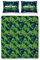 Minecraft Official Double Duvet Cover Set | Tagged Design with Creeper Reversible 2 Sided Kids Bedding Including Matching Pillow Cases | Double Gaming Bed Set