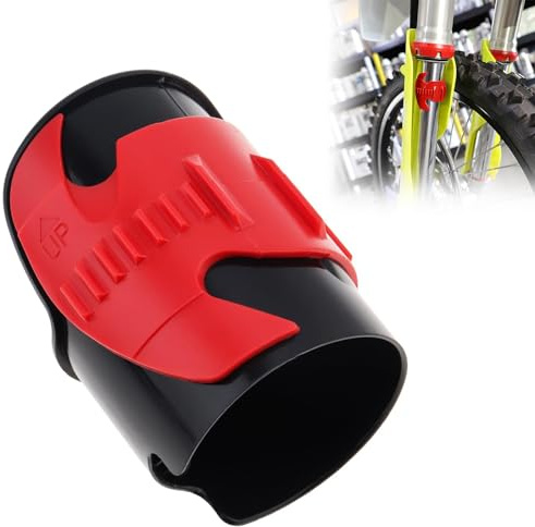 Motorcycle Fork Seal Saver Cleaner, Front Fork Seal Clean Tool, Shock Repairing Absorber Tool 45mm-55mm (Red)