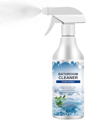 Badreiniger | Kalklöser-Spray - Entkalkerfürs Bad - für Glasdusche Wand Boden Badewanne Fliesen WC Waschbecken Spiegel
