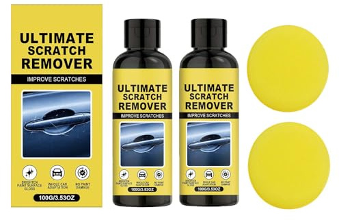 Nanopolix Car Scratch Remover, 2026 Car Paint Scratch Repair with Sponge, Car Polish for Paint Restoration & Gloss Enhancement, Easily & Quickly Repair Paint Scratches & Water Spots(2)