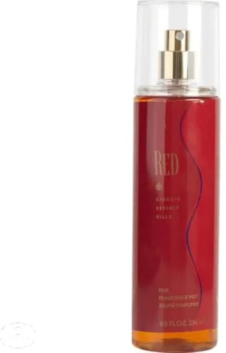 Red By Giorgio Beverly Hills Body Mist 8 Oz