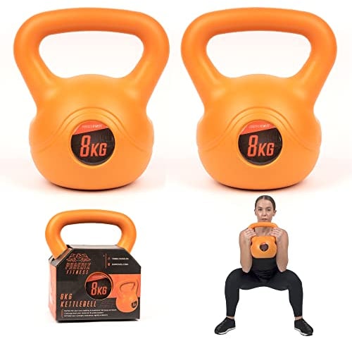 Paar Kettlebells 4 kg, 6 kg, 8 kg, 12 kg
