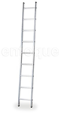 KTL Escalera de aluminio apoyo fija 9 peldaños serie sky