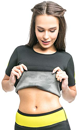 VeoFit Tshirt de Sudation Debardeur Taille S : Haut Minceur