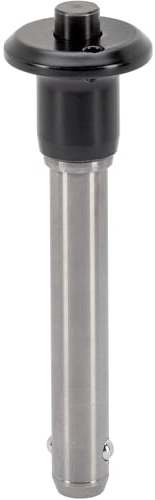 Kugelsperrbolzen, selbstsichernd, mit Pilzgriff | d1=16 mm / l1=80 mm/Rostfreier Stahl 1.4305 | 22340.0281