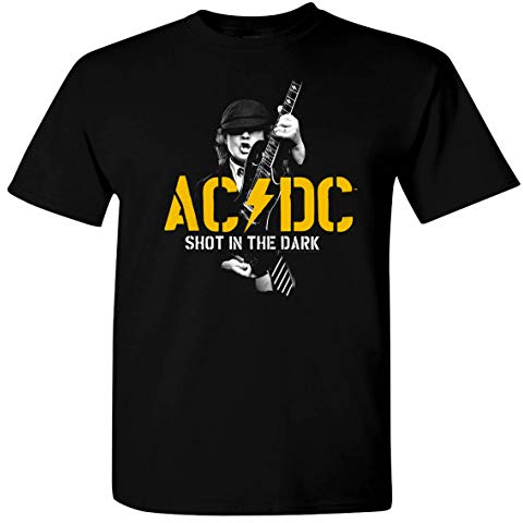 AC/DC - Shot In The Dark (Organic Herren-Shirtschwarz) nachhaltig produziert Bio-Baumwolle (XL, Schwarz)