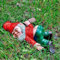 Freche Zwerge Gartendekorationen, lustige Gartenzwerge Statuen Outdoor Lesen ohne die Tür der Toilette Zwerg Ornamente zu schließen, Gartenzwerge Dekor, Hof Camp Rasen Cartoons Party Dekor (05#)