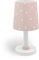 Dalber Kinder Tischlampe Nachttischlampe kinderzimmer Star Light Sterne Rosa 82211S, E14