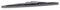 RIDEX Heckscheibenwischer 298W0488 Hinten Flach Hybridwischblatt