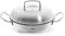 Fissler Original-Profi Collection/Edelstahl-Servierpfanne rund (2 L, Ø 24 cm) mit Hochraum-Deckel, novogrill Bratfläche, Innenskalierung - Induktion, 084-388-24-000/0, Silber