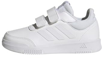 adidas Mixte enfant Tensaur Hook and Loop Shoes, White / Cloud White / Grey One, 35 1/2 EU