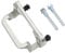 Qiilu Rear Brake Caliper Carrier for Xtrail X-Trail T30 T31, Black, Metal Frame, Vehicle Mount