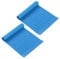 TITA-DONG 2Pcs Non Slip Pool Ladder Mat, 60x24cm Swimming Pool Protective Ladder Mat Replacement, Durable Texture Protective Ladder Pad Step Mat for Above Ground Pools Liner and Stairs