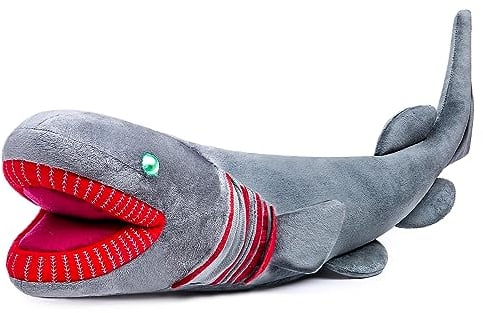 lilizzhoumax Hai plüschtier 59cm/23”, simuliertes Tier Hai plüschtier, Kawaii Hai plüschtier, Meeresbewohner Haie Modell realistische Hai plüschtier Spielzeug Figur Wilde Tiere, Geschenk für Kinder