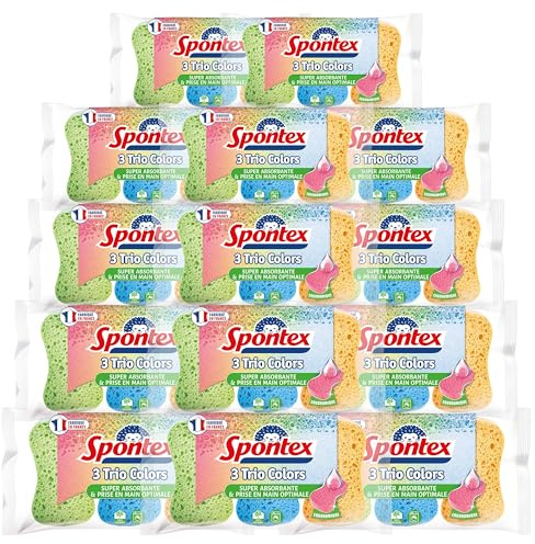 Spontex Sponge, Multicolored, Standard