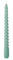 Stabkerze Twisted Kerze 6er-SET Grau Tischdekoration Deko Dekoration Echtwachskerzen Geburtstagskerze Partydekoration Echtwachs Farbig Höhe: 20 cm