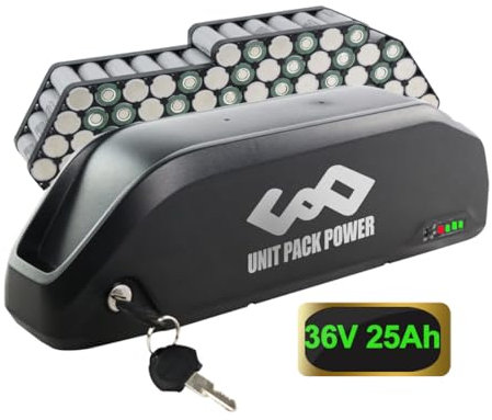 36V 25Ah Shark Batería de Bicicleta eléctrica