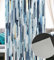 Sichtschutzfolie Fenster Blaue Geometrie Sonnenschutzfolie Fenster,Sichtschutz Fensterfolie,Durchsichtig Thermofolie Fenster Gegen Hitze,Milchglasfolie Statisch Haftend