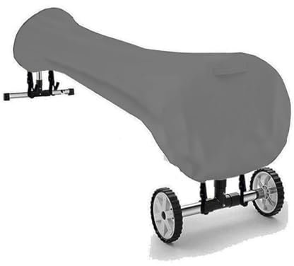 DLLDLGG Swimming Pool Solar Reel Cover, Solar Pool Covers for Inground Pools, 24ft Pool Reel Cover Solar Blanket Cover Swimming Pool Blanket Protector(Grey,24FT/7.3M)