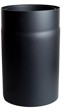 FIREFIX RDW150/2 - Tubo de doble pared (150 mm, 250 mm), color negro
