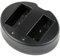 Vsdampj Chargeur de batterie compatible avec Fujifilm FinePix X-A3, X-E1, X-E2, X-E2S, X-M1, X-Pro1, X-Pro2, X-T1, X-T10, X-T2, compatible P/N : BC-W126, CS-NP126FU, NP-W126, NP-W126S