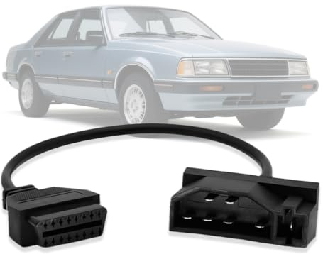 AMHTDOL OBD1 to OBD2 Cable for Ford 7 Pin to 16 Pin OBD Diagnostic Cable, | 7pin Connector Compatible with Ford Vehicle OBD Diagnostic Cable,OBD2 to OBD1 Cable Work with OBDii Scan Tool/Code Reader