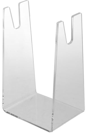 SWETRACE Tischtennisschläger Übersichtlicher Tisch Schlägerhalter aus Acryl Präsentationsständer mit Transparenter Acrylbasis für Einfache Nutzung und Stilvolle Tischtennis