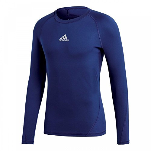 adidas Unisex Kinder Alphaskin Longsleeve Funktions Shirt, Dark Blue, 68-86 EU