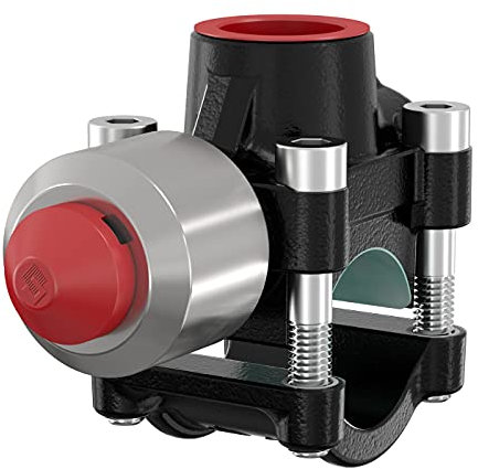 Flamco T-plus collier de prise en charge DN50 (2) x Rp1¼ - 90650