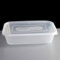 We Can Source It Ltd 250 x 500ml Plastic Microwave & Freezer Safe Food Containers with Lids - BPA-Free, Reusable, Takeaway Meal Prep Containers - Catering Grade Food Storage Boxes for Home & Business