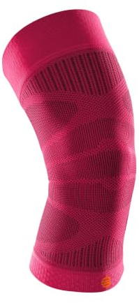 Bauerfeind Knee Sleeve „Sports Compression Knee Support“, 1 Unisex Sportkniebandage für Fussball, Laufen oder Fitness, Rechts & Links tragbare Kniebandage