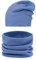 Mikos* Winter Set II Trendige Termo Winter Set Mütze und Loopschal II Schal-Mützen-Kombi Unisex (695) (Jeans)