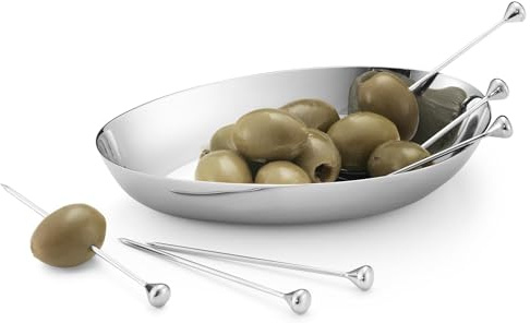 Georg Jensen Sky Food & Cocktail Sticks, 6pcs