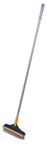 2-in-1 Cleaning Brush 120 Degrees Scrubber Floor Brushes Adjustable Broom Scrub Household Toilet Bathtub Kitchen