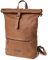 DRAKENSBERG Leder Roll-Top Rucksack 'Ryan' für Damen, Herren - Kurier- und Fahrrad-Rucksack mit Laptopfach, bis 25L - Havanna-Braun, DR00308