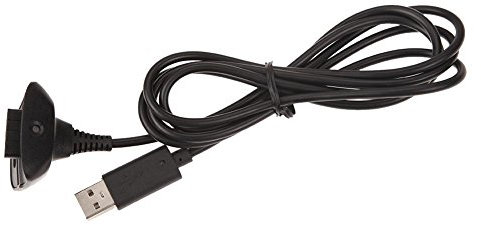 fengfeng Cable de carga USB Controlador de juegos inalámbrico Gamepad Joystick para Xbox 360