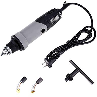 BuyWeek Smerigliatrice Elettrica, 400 W Utensile Rotante Elettrico 6 Posizioni Velocità Variabile Die Grinder Trapano Elettrico 220 V Spina UE