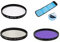 FZ7 55 mm 3-in-1 Kamera-Bundle UV-Filter CPL-Filter FLD-Filtertasche für Panasonic Lumix DC FZ80 FZ82 FZ83 FZ85 Digitalkamera