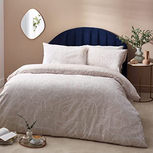 furn. Hoem Dunes Cotton Rich Duvet Cover Set - King - Shell
