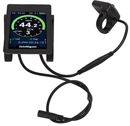 860C 3,5 Zoll IPS LCD-Farbdisplay für Elektrofahrrad, IP65 Wasserdicht, Mittelantriebsmotor-Kit Kompatibel