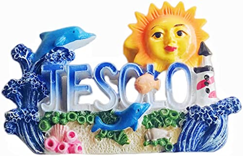 Jesolo Venedig Italien Kühlschrankmagnet Kühlschrankmagnet Dekoration Magnet Aufkleber Souvenir Harz Basteln
