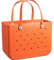 ASIAD Gummi-Einkaufstasche, Strandtasche, Wasserdicht, Sanddicht, Outdoor-Reisetaschen, Silikon-Handtasche Für Strand, Markt, 38 * 13 * 32cm,14