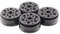 4X Carbon Fiber 1,9 Zoll Felgen, Rad Hub, 12mm Hex, RC Felgen für 1/10 RC Crawler,SCX10, Stil E