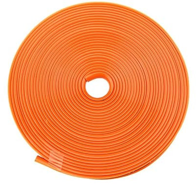 MLHONE Felgenversiegelung für Toyota RAV4 2020 2021 2022 2023 Rubber, Auto Felgenschutz Streifen Felgen Rim Protector, Felgenschutzschutz Ringe, Auto Dekoration,G Orange