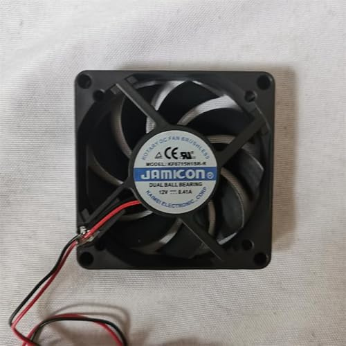 Ventilador KF0715H1SR-R 12V 0.41A 7cm 7015 Ventilador de refrigeración de 2 cables