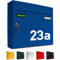 AL Briefkastensysteme Briefkasten mit Hausnummer blau RAL 5010 - Basic 1er Briefkasten mit Namen und Hausnummer wetterfest Din A4 - Postkasten mit Hausnummernschild personalisiert
