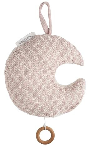 Baby's Only - Spieluhr mond Happiness - Alt Rosa - 18 cm