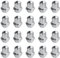 Bohaner 20Pcs M14x1.5 Wheel Nuts 21mm Hex Alloy Wheel Nuts Chrome Closed End M14x1.5 Lug nuts for Ford Compatible with Chrysler 300C Ford S Max Galaxy & More
