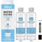 2 Sets Suitable for Samsung Refrigerator Water Filter DA97-17376B DA97-08006C HAF-Qin HAF-Qin/EXP